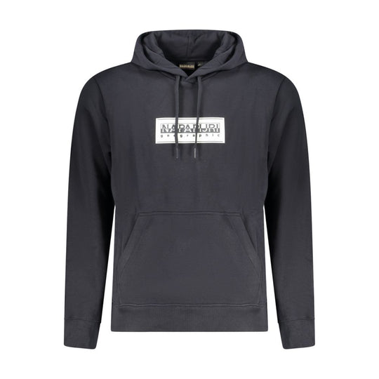 Napapijri Schwarzer Baumwollpullover für Männer