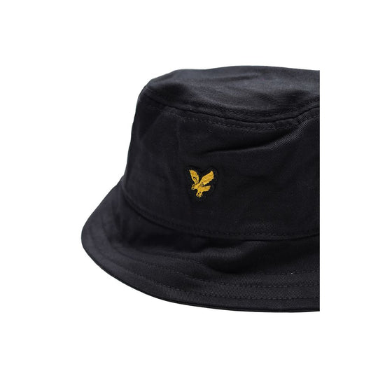 Lyle & Scott Schwarze Baumwollhüte &amp