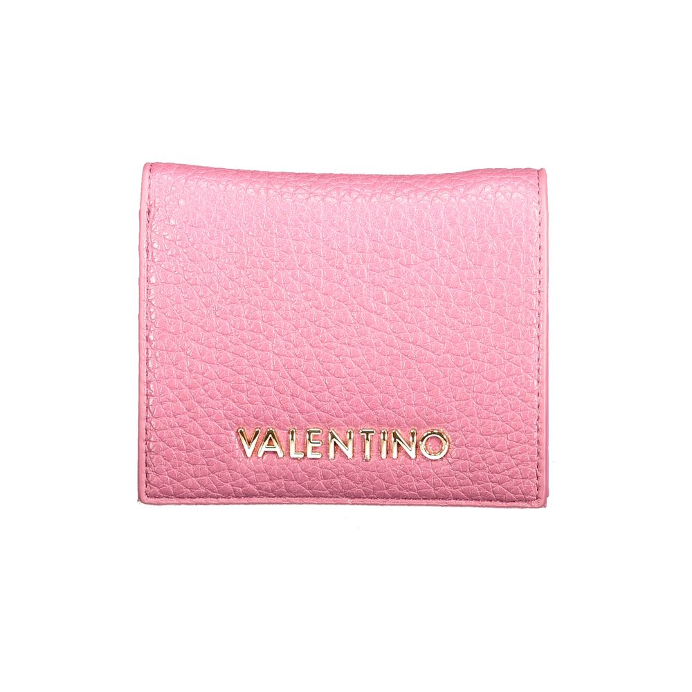 Valentino Bags Portemonnaie aus rosa Polyethylen