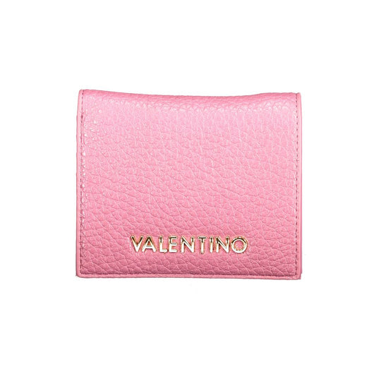 Valentino Bags Portemonnaie aus rosa Polyethylen