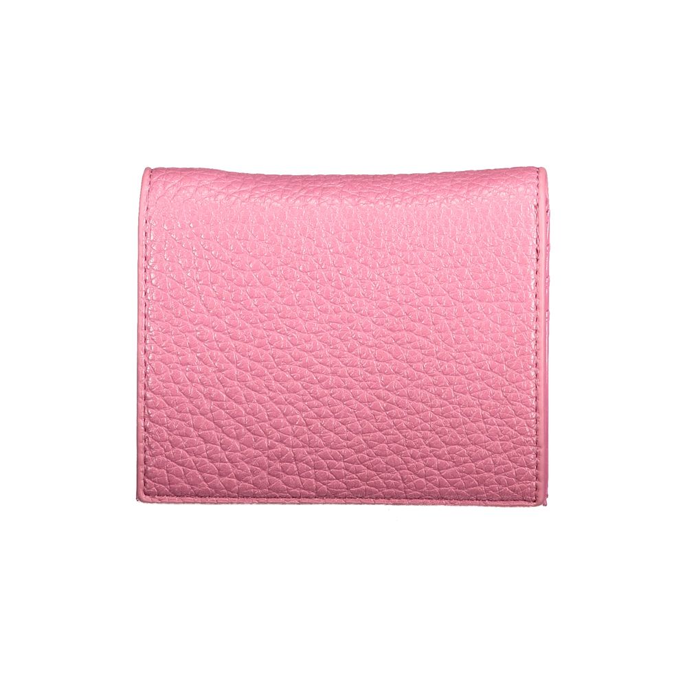 Valentino Bags Portemonnaie aus rosa Polyethylen