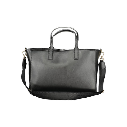 Tommy Hilfiger Schwarz Polyester Frauen Handtasche