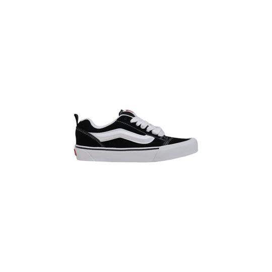 Vans Schwarzer und weißer Leder-Sneaker