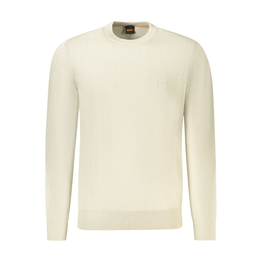 Hugo Boss Beige Baumwolle Männer Pullover