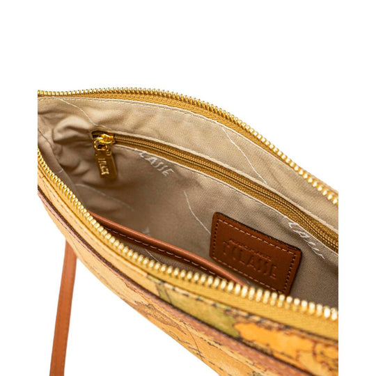 Alviero Martini Prima Classe Beige Lederhandtasche