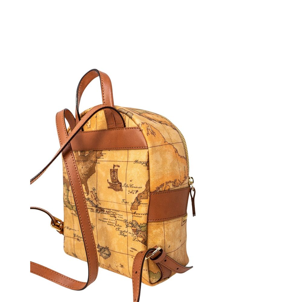 Alviero Martini Prima Classe Beige Lederrucksack