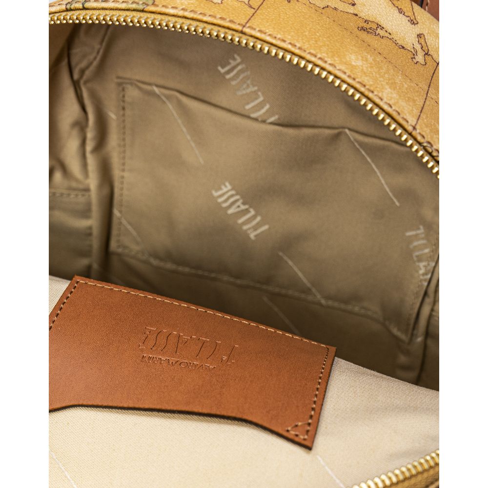 Alviero Martini Prima Classe Beige Lederrucksack