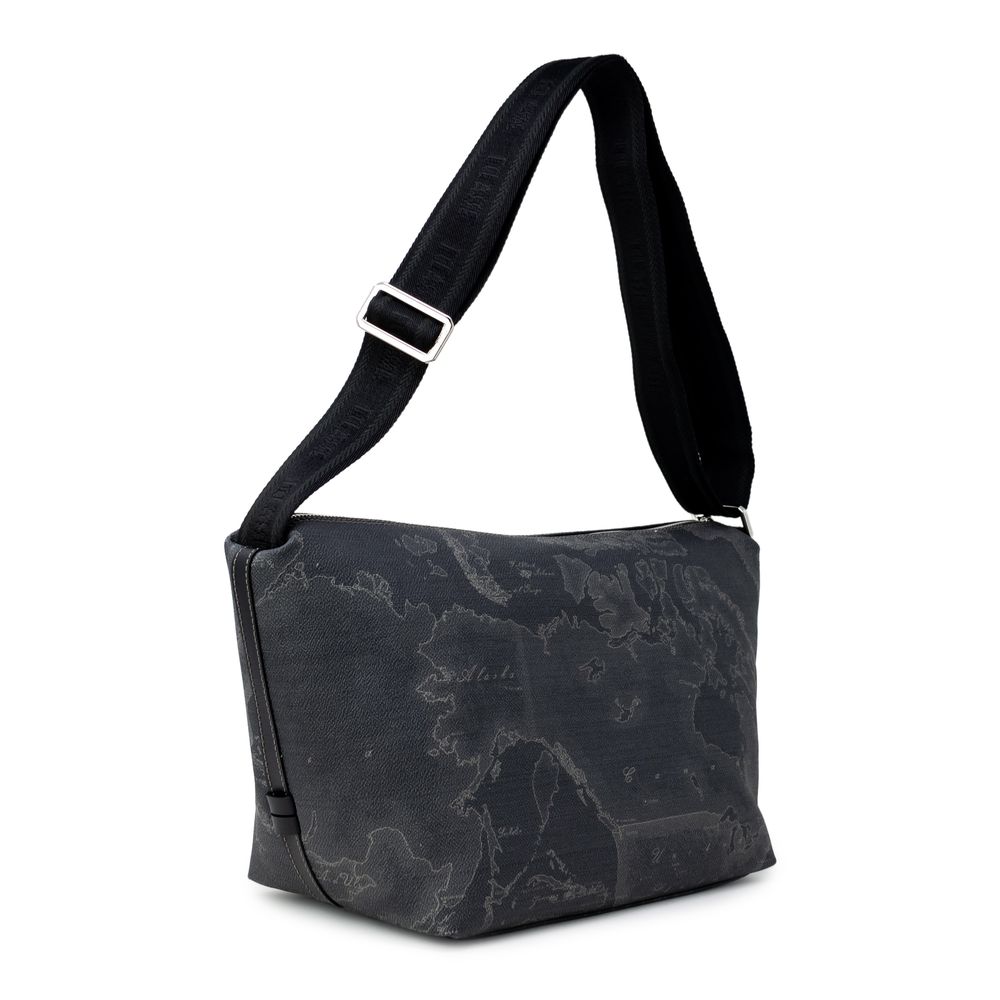 Alviero Martini Prima Classe Schwarze Polyester Handtasche