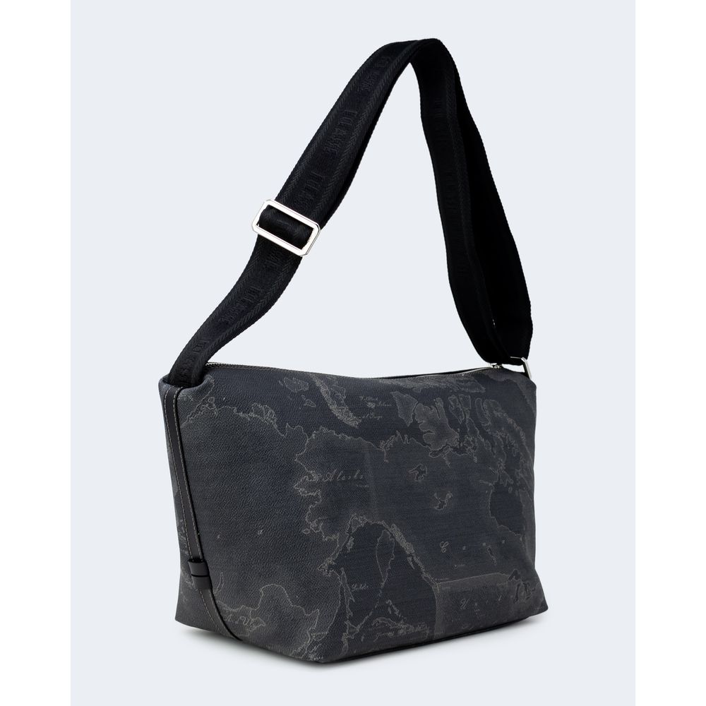 Alviero Martini Prima Classe Schwarze Polyester Handtasche
