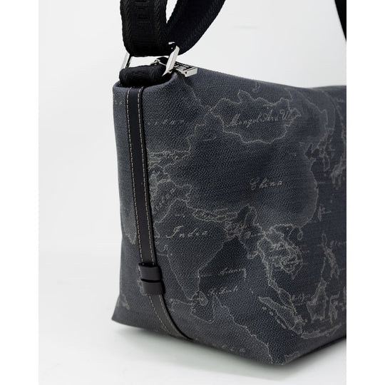 Alviero Martini Prima Classe Schwarze Polyester Handtasche
