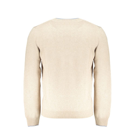 Harmont & Blaine Beigefarbener Kaschmirpullover