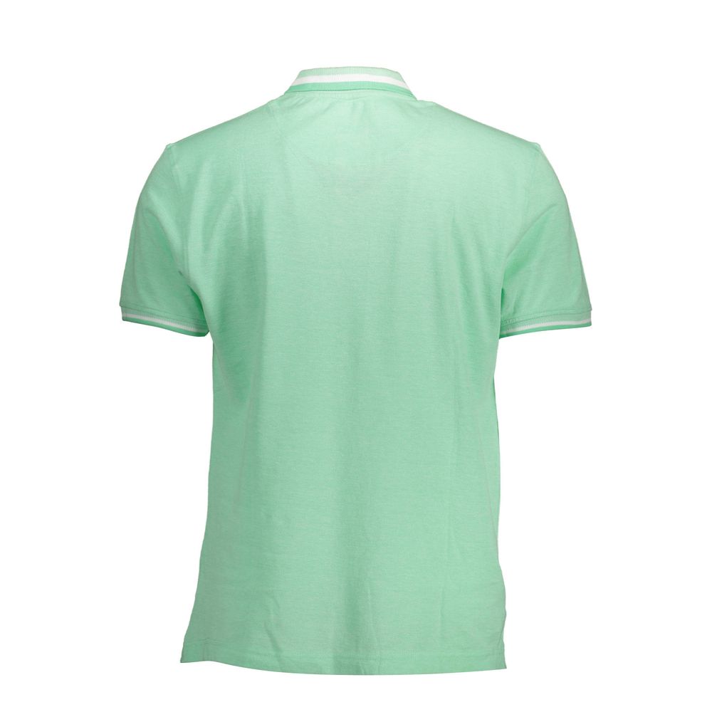 Harmont & Blaine Grünes Baumwoll-Poloshirt für Männer