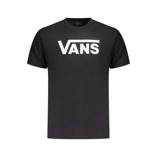 Vans Schwarzes Baumwolle Männer T-Shirt
