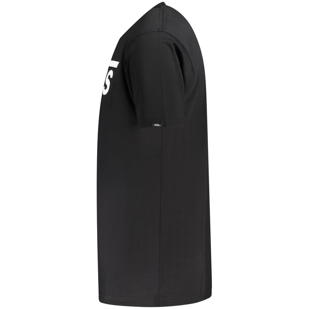 Vans Schwarzes Baumwolle Männer T-Shirt