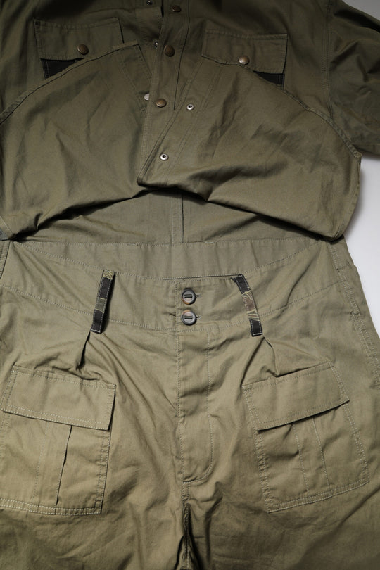 Dolce & Gabbana Braunes Baumwoll-Stretch-Hemd-Hose Freizeit-Set