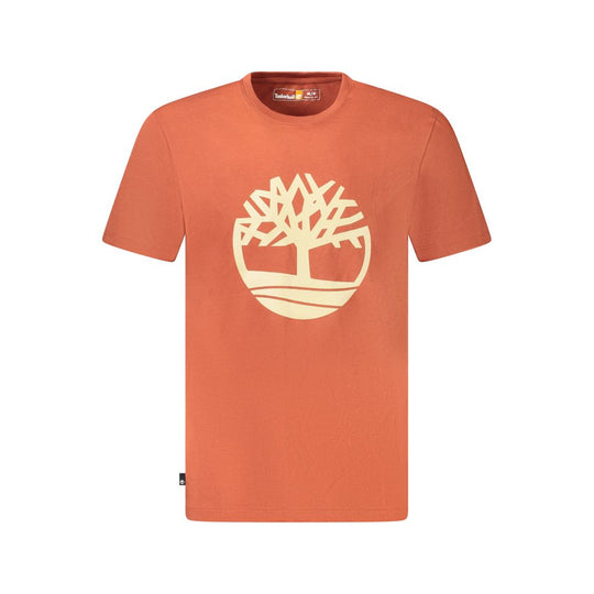 Timberland T-Shirt aus brauner Baumwolle
