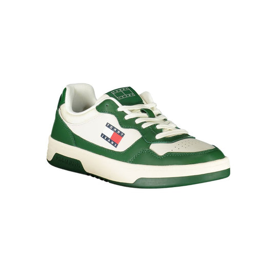 Tommy Hilfiger Weißes Leder Herren Sneaker