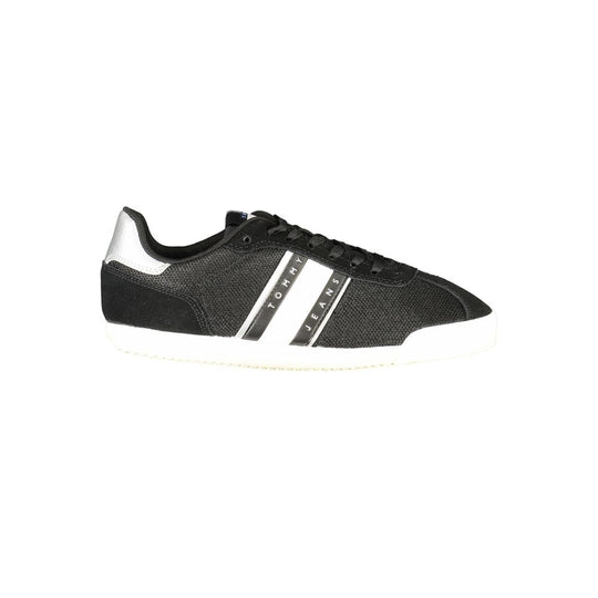 Tommy Hilfiger Schwarzer Polyester Damen Sneaker