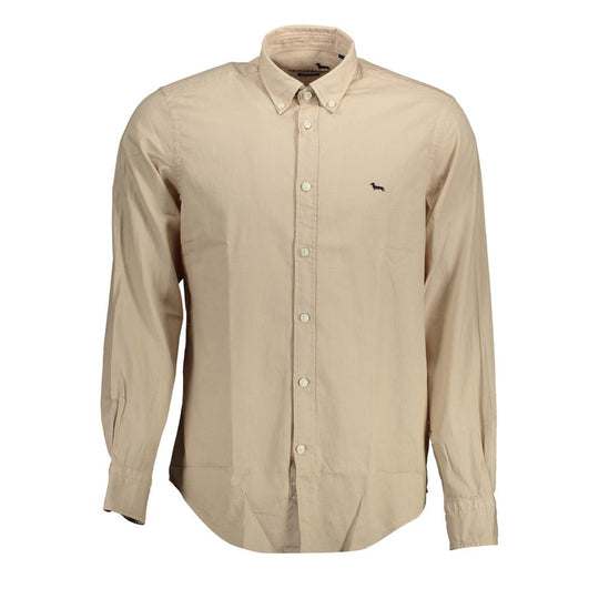 Harmont & Blaine Beige Baumwolle Männer Hemd