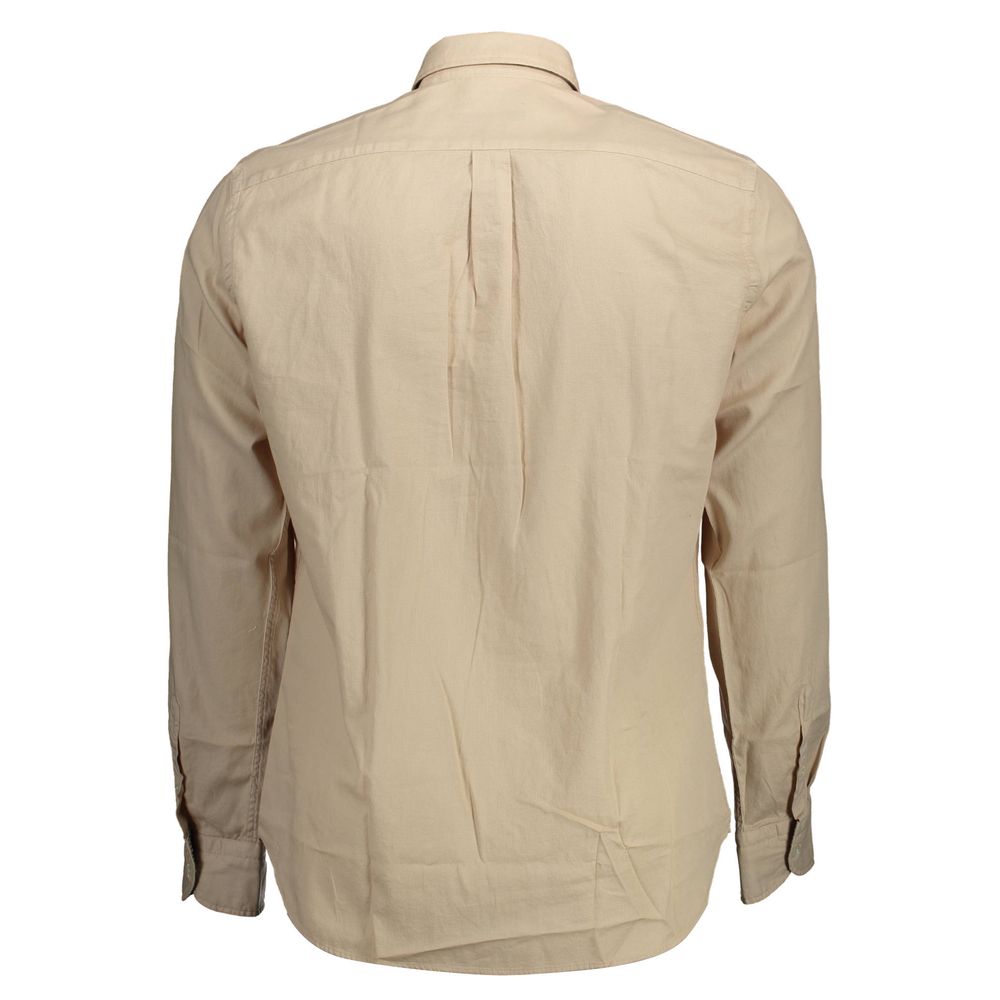 Harmont & Blaine Beige Baumwolle Männer Hemd