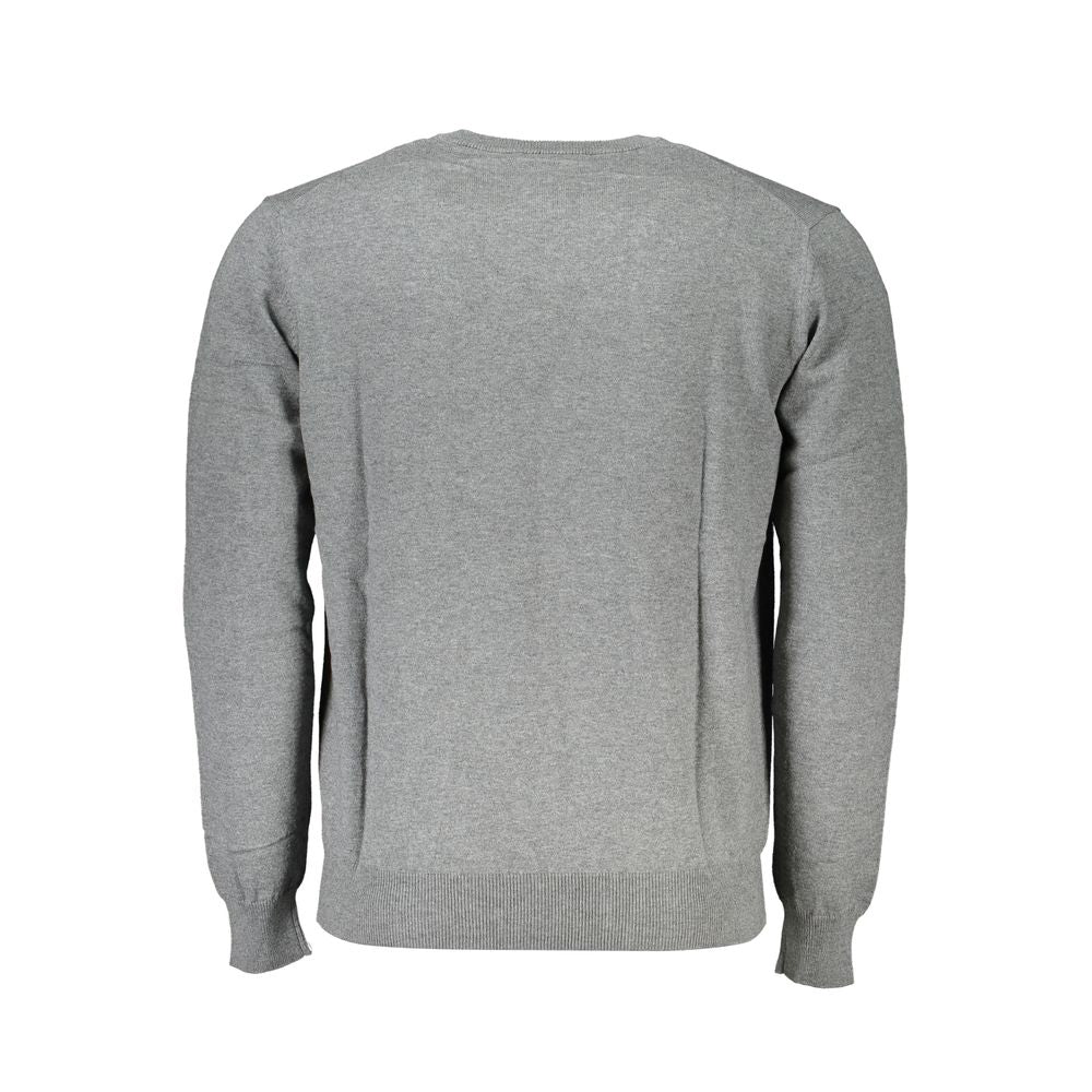 Harmont & Blaine Grauer Baumwollpullover für Männer