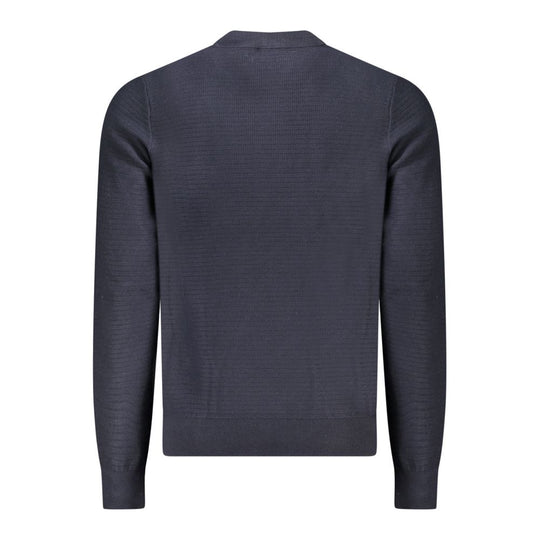 Hugo Boss Blauer Baumwollpullover für Männer