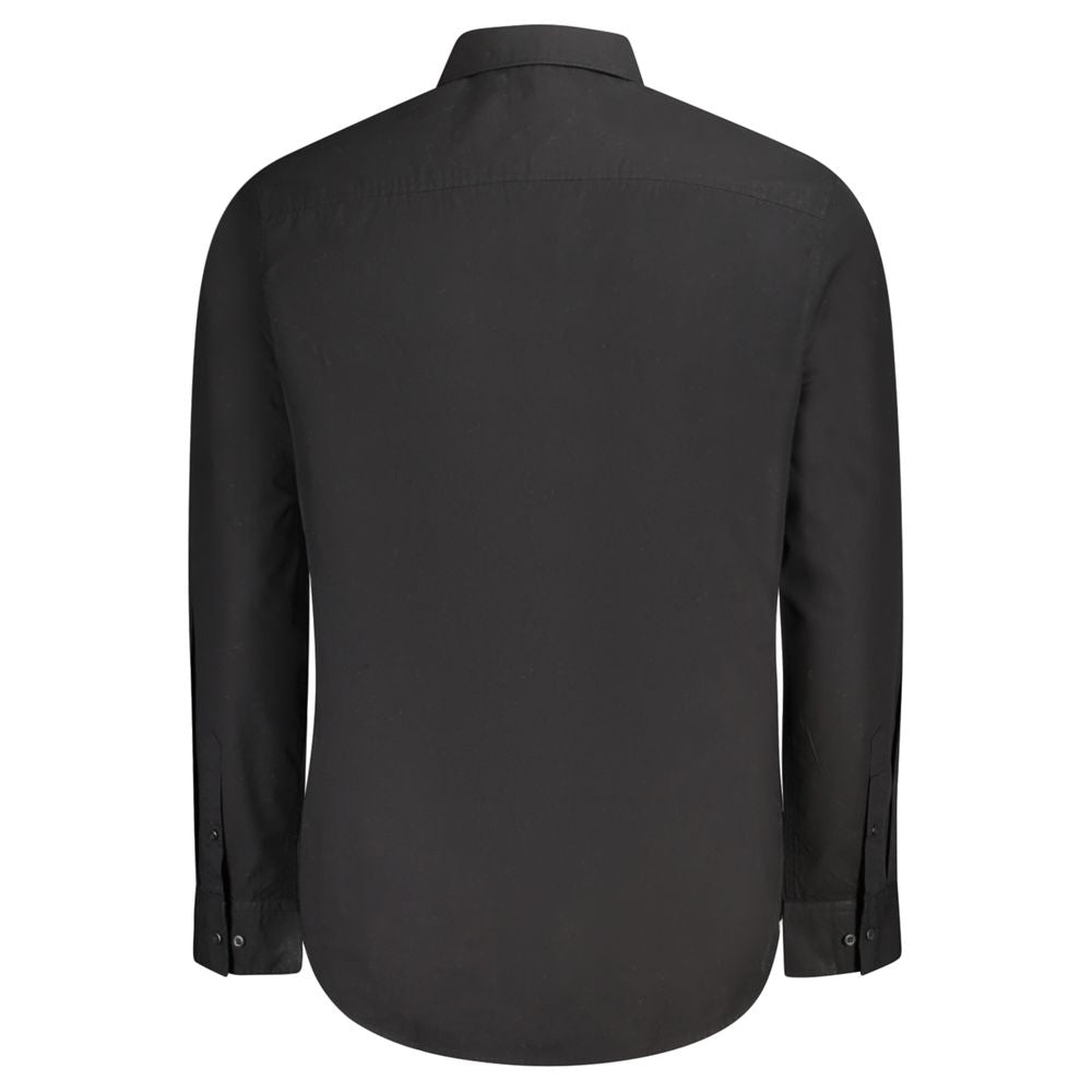 Calvin Klein Schwarzes Baumwollhemd
