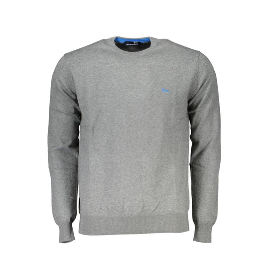 Harmont & Blaine Grauer Baumwollpullover für Männer