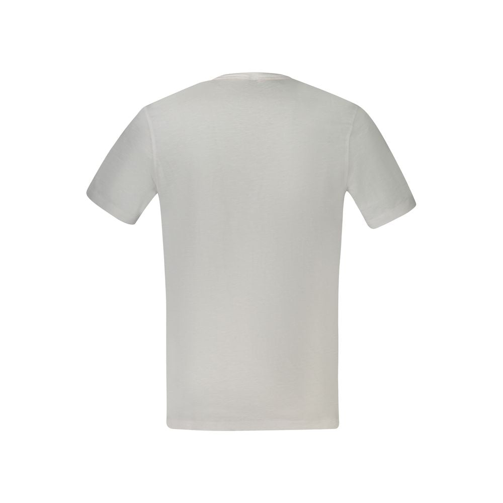 Hugo Boss Weißes Baumwolle Männer T-Shirt
