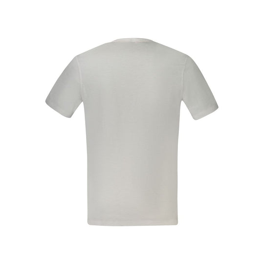 Hugo Boss Weißes Baumwolle Männer T-Shirt