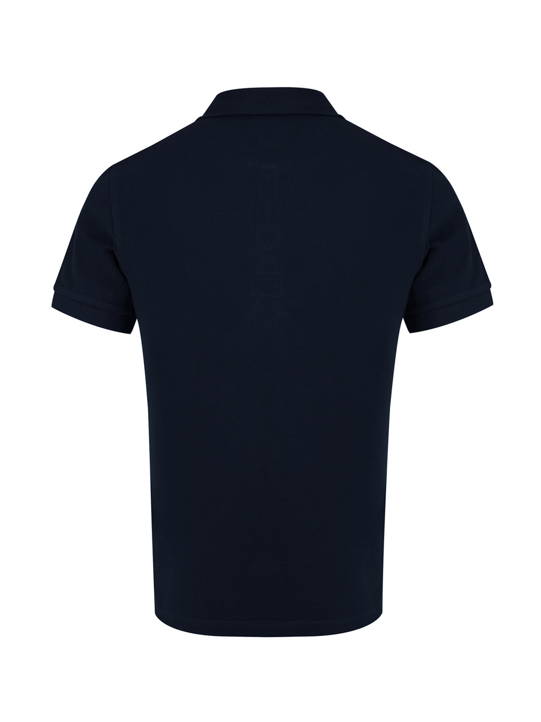 Burberry Marineblaues Polohemd mit Kragen aus Baumwolle