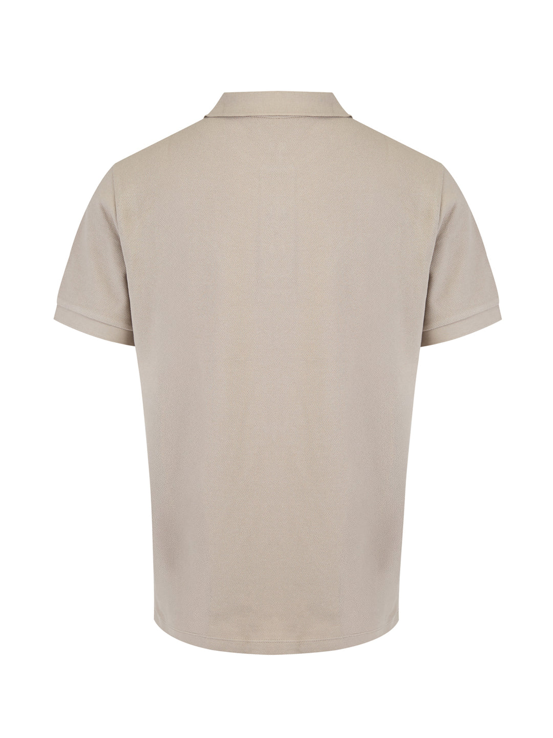 Burberry Polohemd mit Kragen aus Baumwolle in hellem Stein