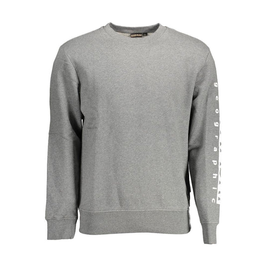 Napapijri Brauner Baumwollpullover für Männer