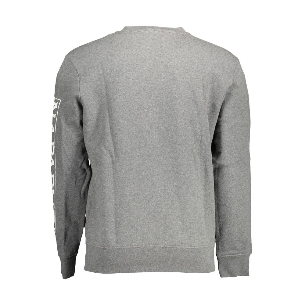 Napapijri Brauner Baumwollpullover für Männer