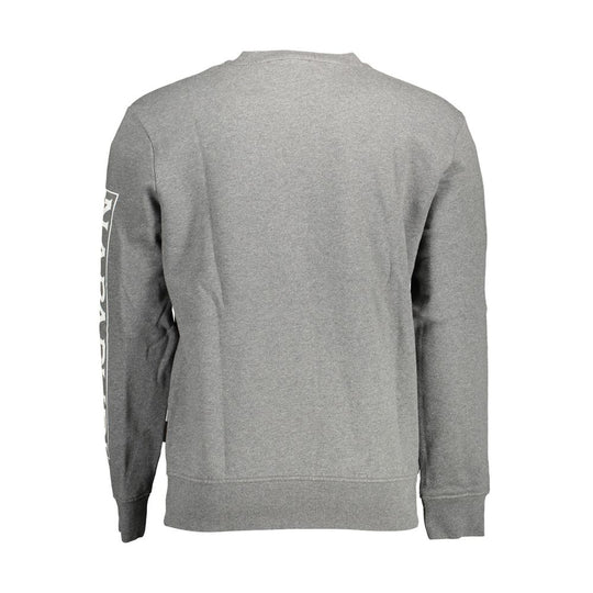 Napapijri Brauner Baumwollpullover für Männer