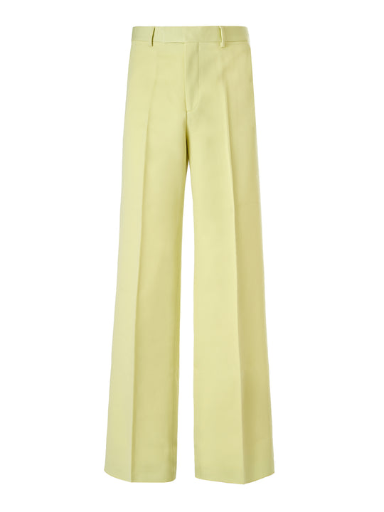 Gucci Limonengelbe Polyester-Hose