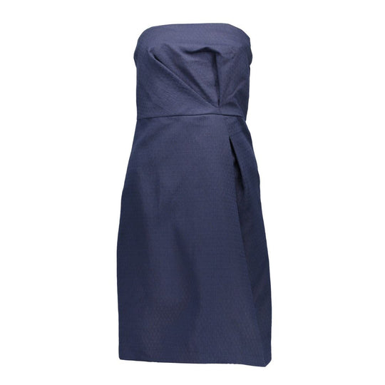 Gant Blaues Baumwollkleid für Frauen