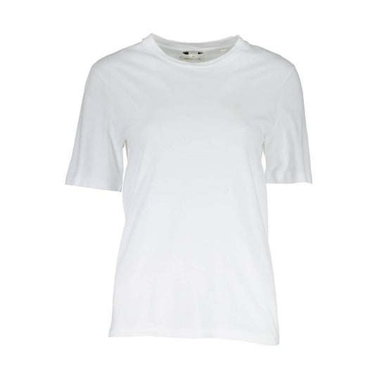 Gant Weißes Baumwolle Männer T-Shirt