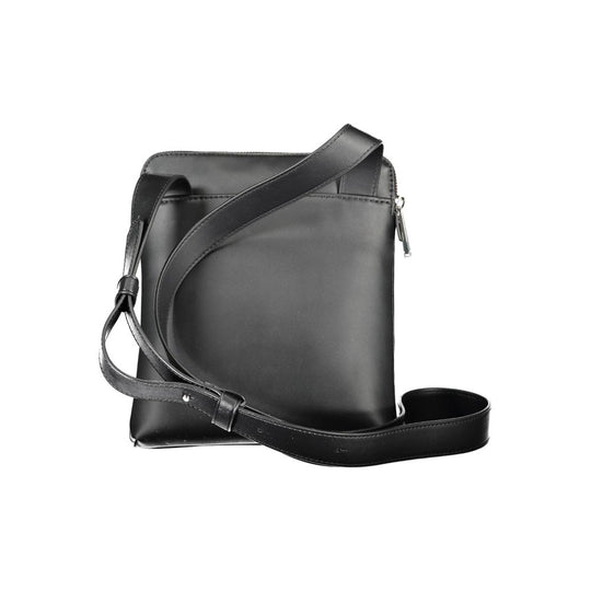 Calvin Klein Schwarze Polyester Männer Umhängetasche