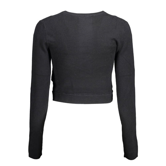 Calvin Klein Schwarzer Lyocell-Pullover für Frauen