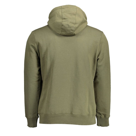 Napapijri Grüner Baumwollpullover für Männer
