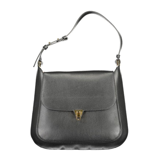 Coccinelle Schwarzes Leder Frauen Handtasche