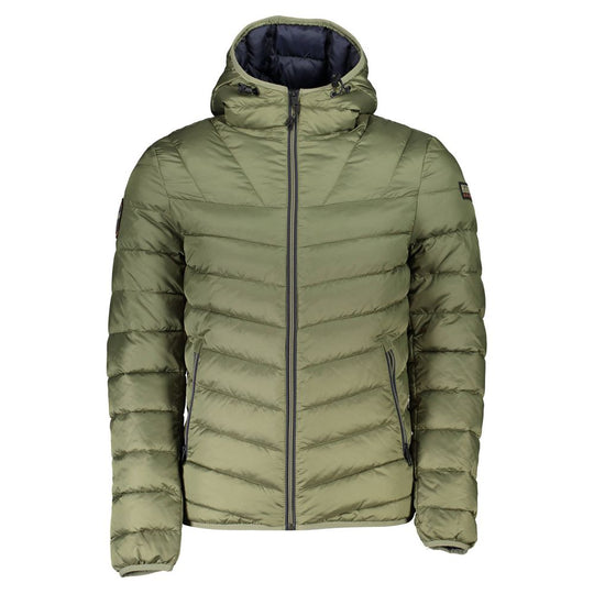 Napapijri Grüne Polyamid Herren Jacke