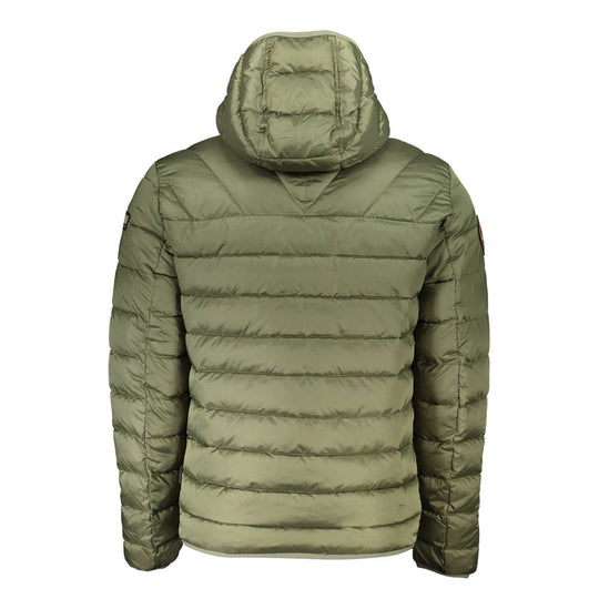 Napapijri Grüne Polyamid Herren Jacke