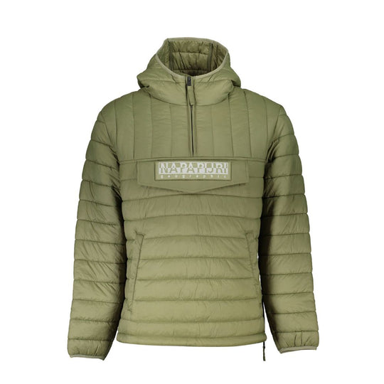Napapijri Grüne Polyamid Herren Jacke