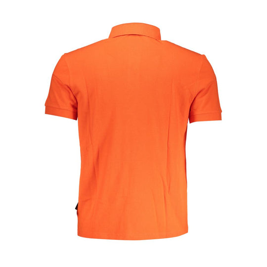 Napapijri Rosa Polohemd mit Kontrastdetails