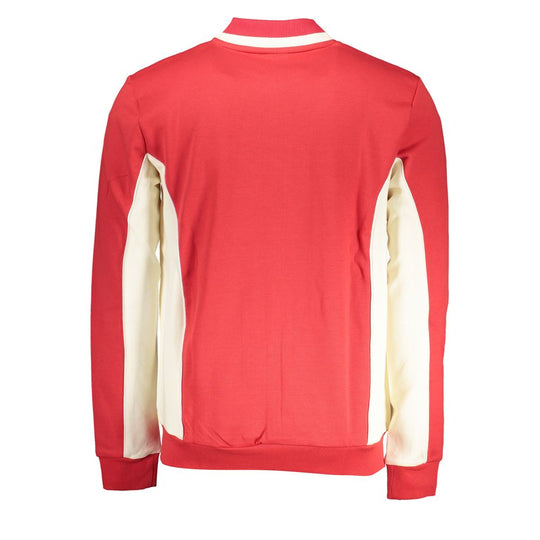 Fila Elegantes Sweatshirt mit langen Ärmeln und Reißverschluss in Rosa