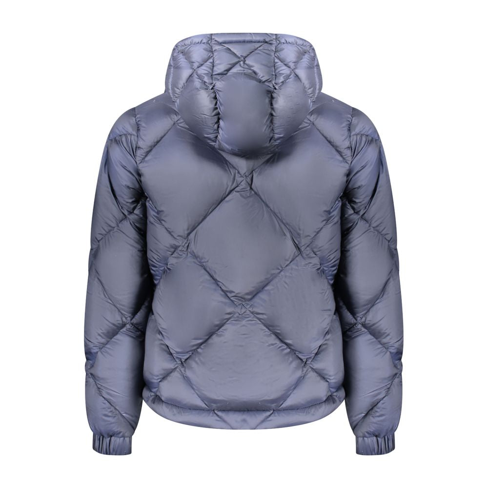 K-WAY Blaue Polyester Herrenjacke