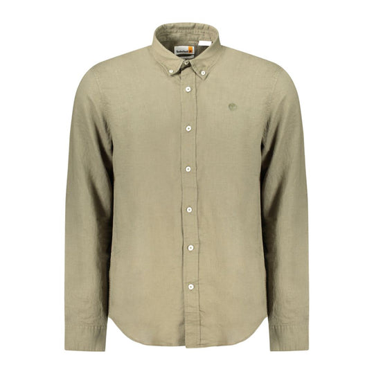 Timberland Grünes Baumwollhemd