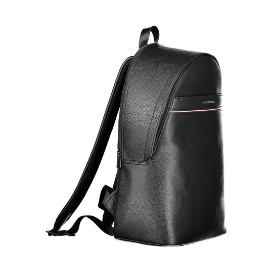 Tommy Hilfiger Schwarzer Polyester-Rucksack für Männer